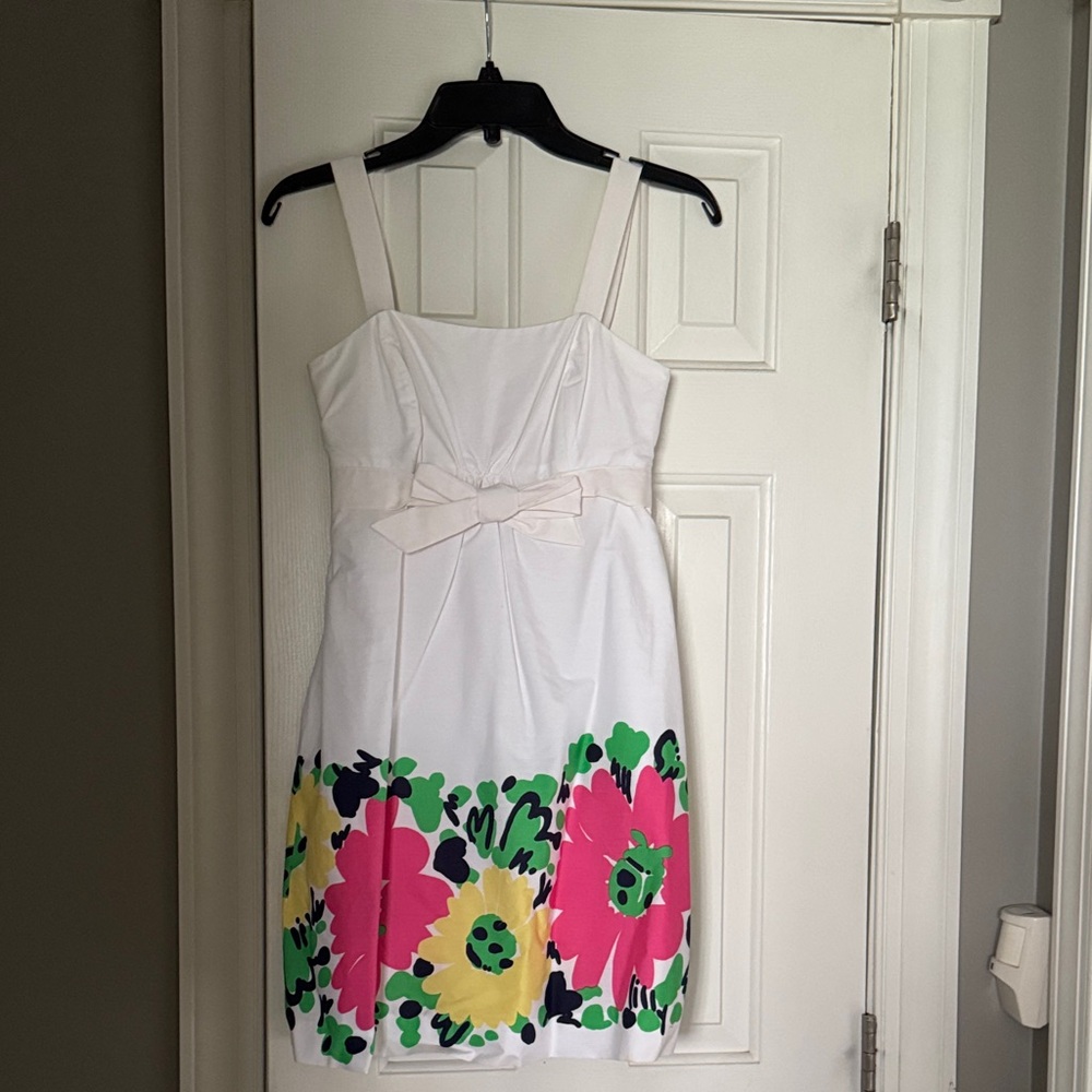 Lilly Pulitzer - Avaline  Dress Doodle Big Daisy Placed
